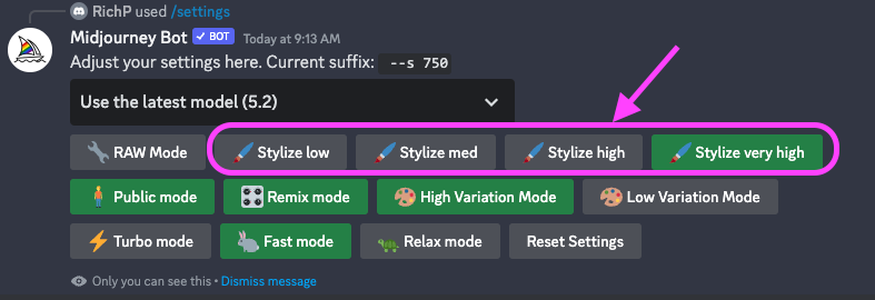 🎨 Midjourney's --stylize Parameter Explained with Examples