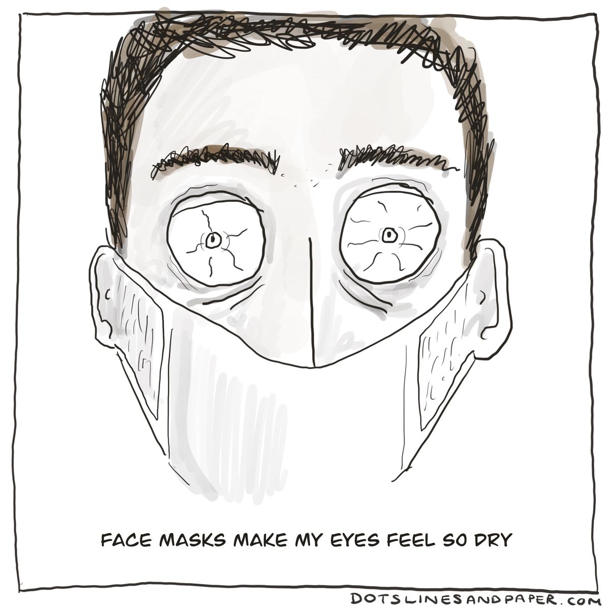 Face Masks Make My Eyes Feel So Dry