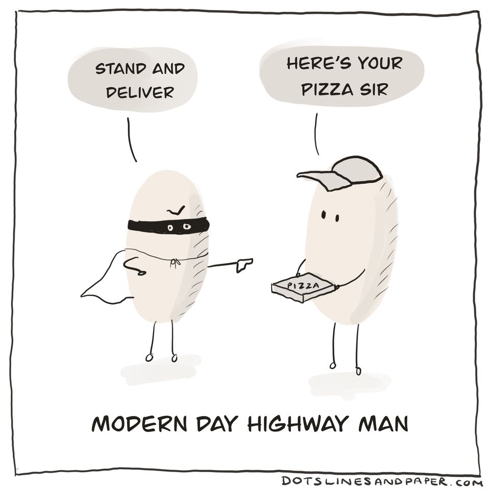 Modern day highway man